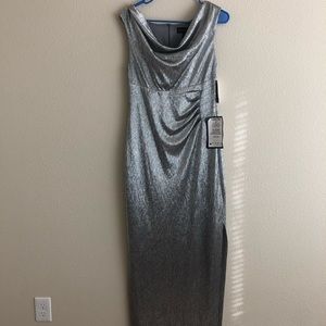 Never worn before silver party dress